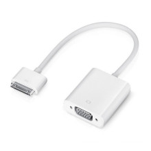 Apple 30 Pin to VGA Adapter Cable for iPhone/iPod/iPad (IP30-903)